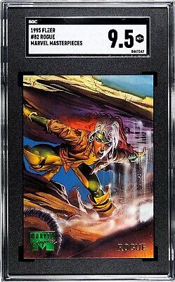 1995 Fleer Marvel Masterpieces Rogue #82 SGC 9.5 Mint+