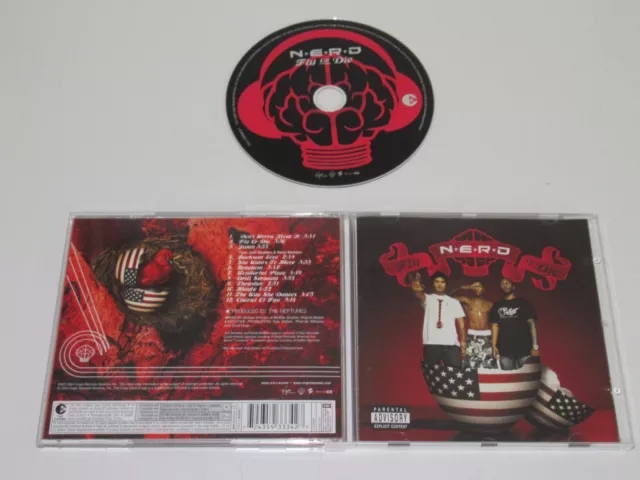 Nerd - Fly or Die CD Promo CD, Buy 3 Free Shipping 724359145709