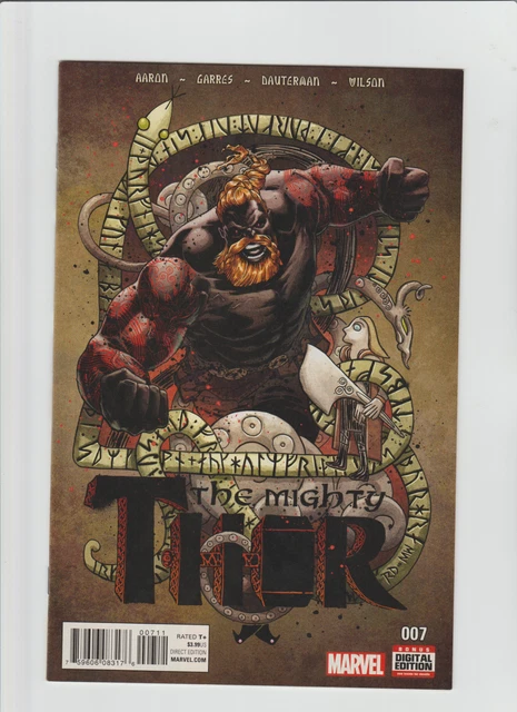 THE MIGHTY THOR #7 (2016) Ghost Rider (Unnamed Native American) First appearance