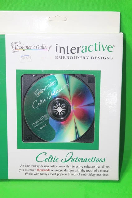 Diseños de bordado interactivos de galería de diseñadores - decoración interactiva