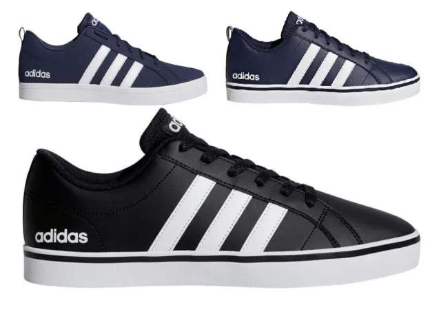 Scarpe da uomo Adidas B74494 sneakers basse sportive ginnastica palestra pelle