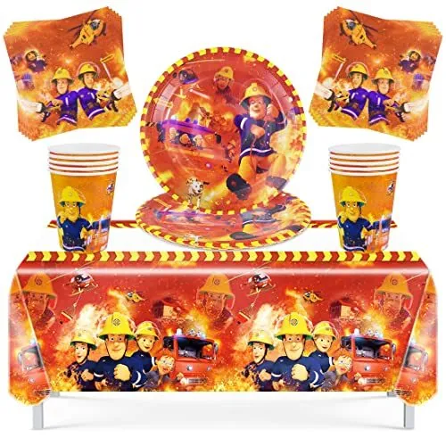 JunMallko Pat Patrouille Vaisselle de Fête, 135 Pièces Kit Vaisselle de  Fête Enfant Anniversaire, Ensemble de Vaisselle de Fête Decoration