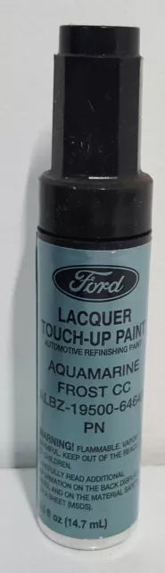 NOS OEM Ford Lacquer Touch Up Paint AQUAMARINE FROST CC ALBZ-19500-6464A  PN