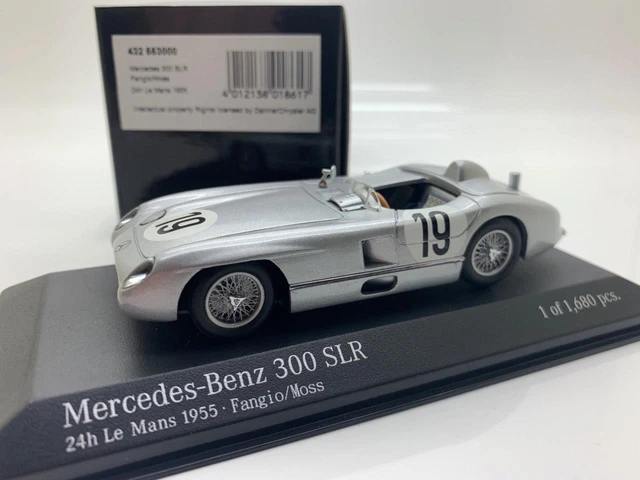 Mercedes-Benz 300 SLR n.19 did not finish 24 Hours of Le Mans 1955
