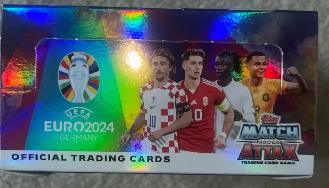 Topps Match Attax UEFA EURO 2024 Trading Cards Collection Full Box Brand New 2