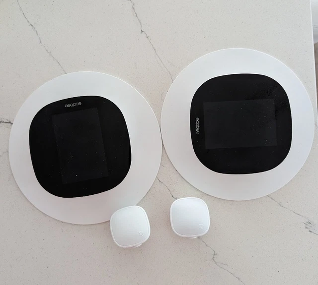 ecobee3 Smart Thermostats Package (2) - Black (EB-STATE3LT-02) + (2) Sensors ecobee3 Smart Thermostats Package (2) - Black (EB-STATE3LT-02) + (2) Sensors