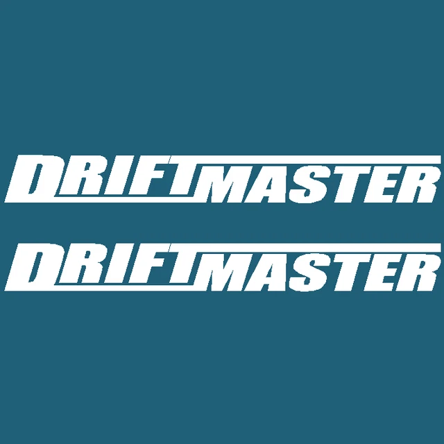 DRIFT MASTER DECAL Sticker Rally Drift Jdm Edm Motorsport Decals