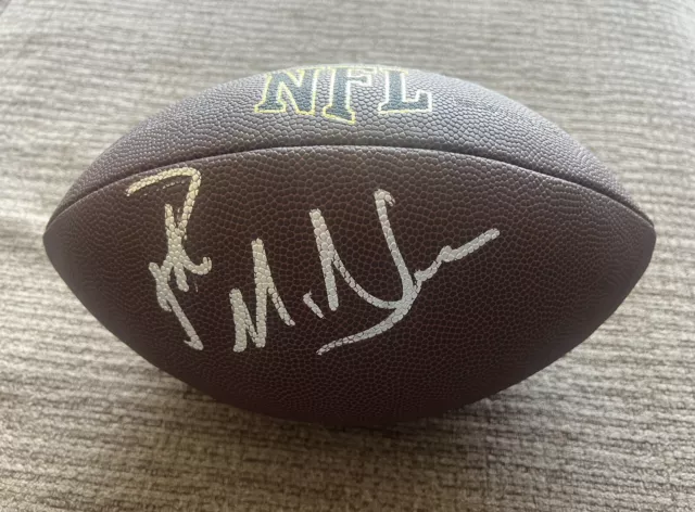 Pat McAfee Signed Wilson NFL Football Indianapolis Colts WWE Star Auto PSA COA