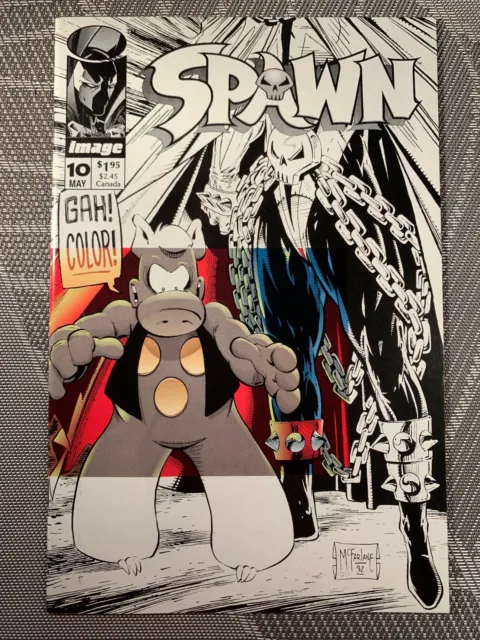 Spawn #10 (1993-Image Comics) **High+ grade** Cerebus! Dave Sim! McFarlane!