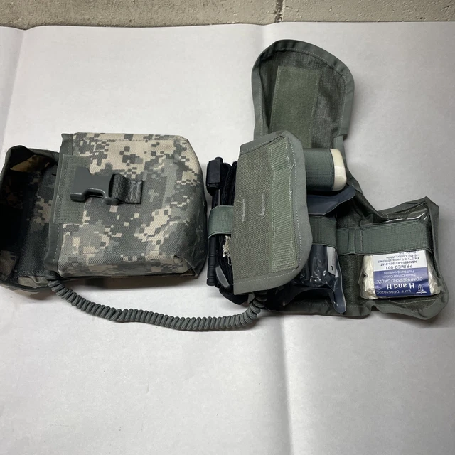VGC U.S. Army Military IFAK First Aid kit MOLLE Bandage CAT TOURNIQUET ACU