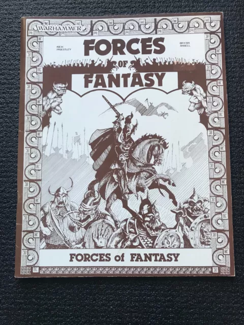 Warhammer 1st Edition FORCES OF FANTASY: Vol 1 - 1984 OOP/Rare