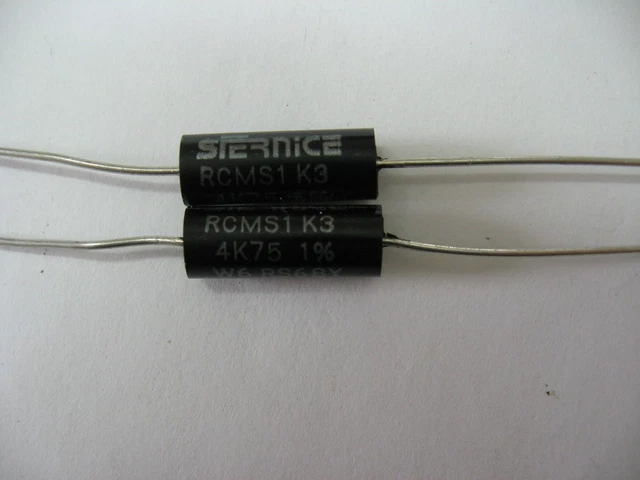 Lot De 5 Trimmer / Résistances Variables 47 KOhm 1/2W - Linéaire 19 Tours - Marque SFERNICE - Neuf