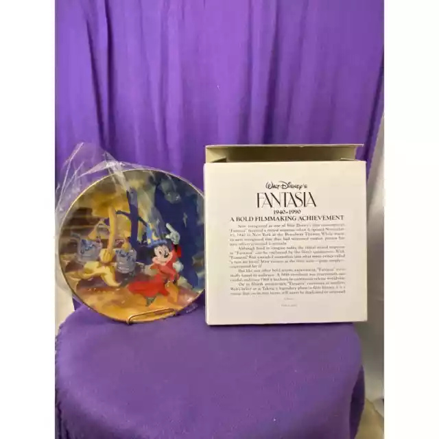 “Fantasia” Collector Plate, featuring Dukas’ “The Sorcerer’s Apprentice