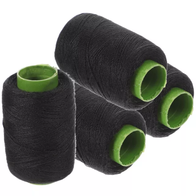 4 Pcs Needle Thread Kit Serger Spools Overlock Cone Sewing Threads Wig