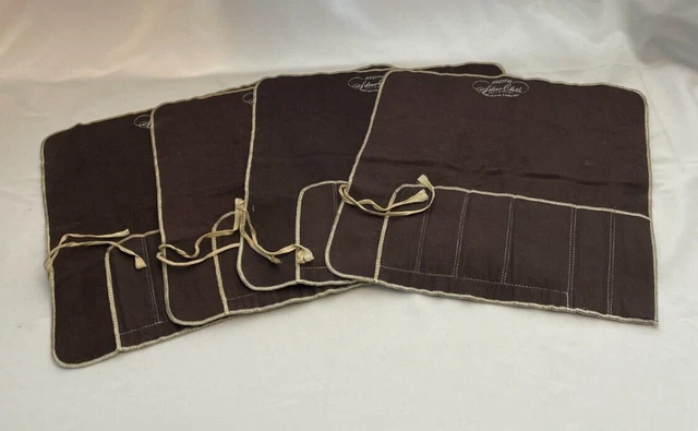 Pacific Silvercloth Anti-Tarnish Flatware Place Setting Storage Bags - Set of 4