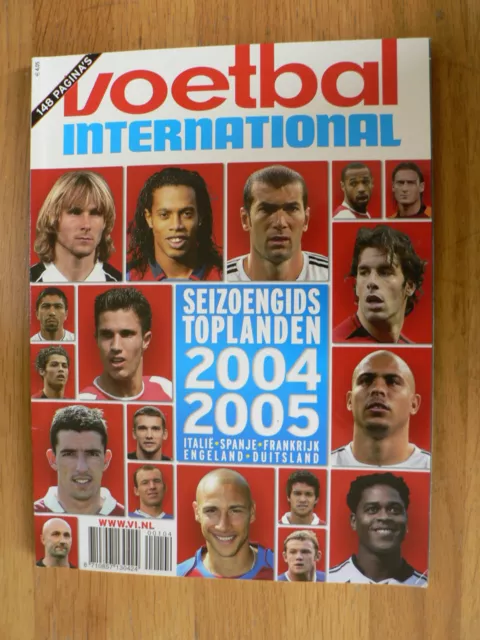 Voetbal,Football,Soccer,Season 2004/2005 Country Teams,Italy,Spain,Uk,France,Ger