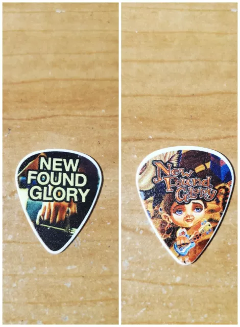 New Found Glory NFG Ian Grushka Catalyst logo Tour Band Guitar Pick