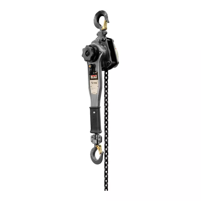 Jet Tools JLP-A Series 3/4 Ton Capacity Puller Hoist 20 Ft Lift with Hooks