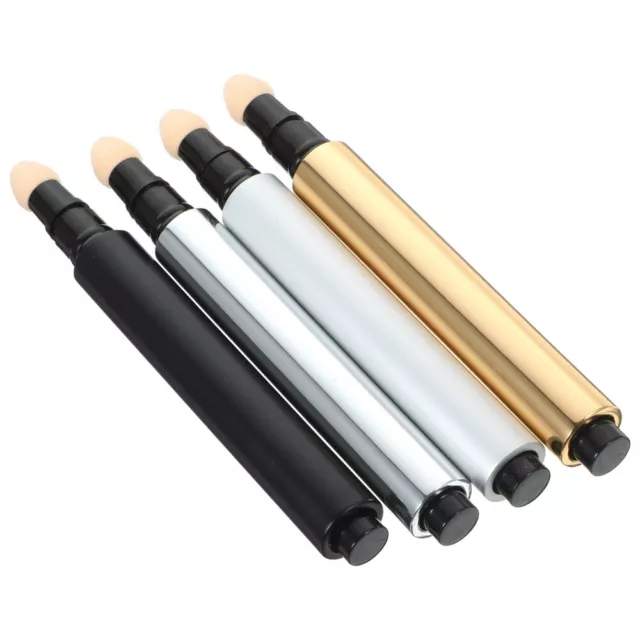 4pcs Empty Concealer Tube Liquid Foundation Pressing Pen BB Cream Container-LR