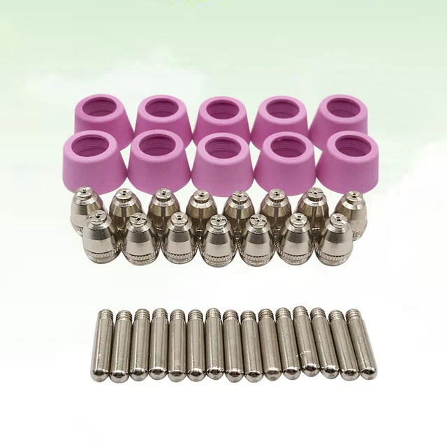 40 pz/set punte e ugelli al plasma al consumo