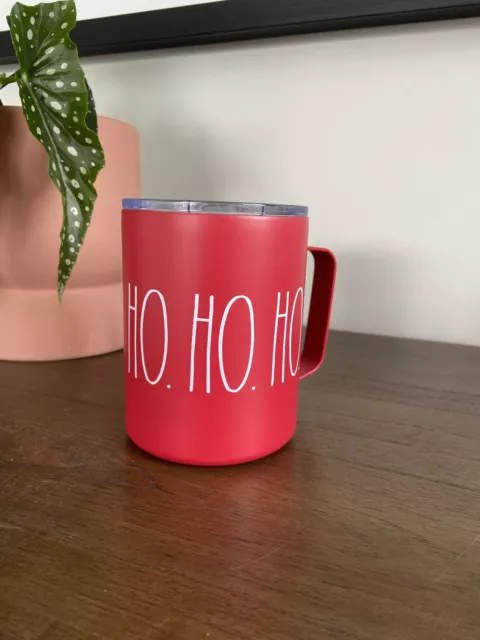 Rae Dunn HO HO HO Christmas Insulated Mug 