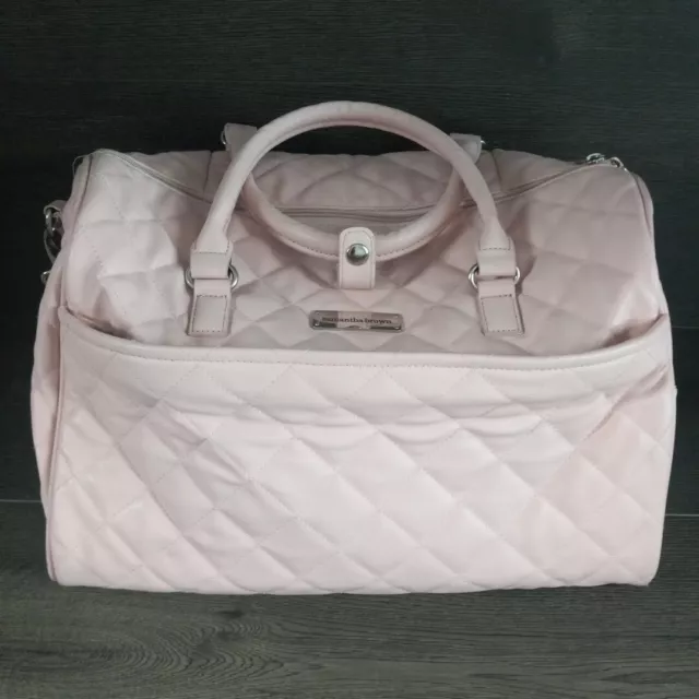 Samantha Brown Tote Bag Duffel Bag Pink