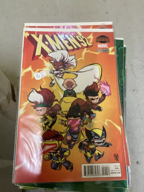 Marvel X-Men '92 #1  Skottie Young Variant 2015 Near Mint Bagged & Boarded