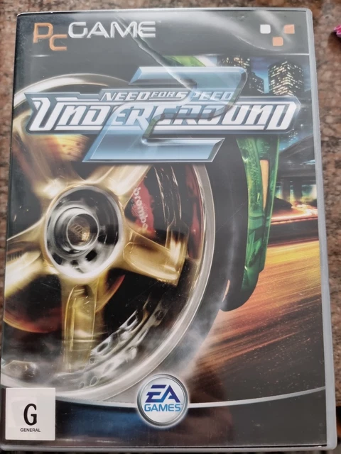 PC GAME - NEED FOR SPEED UNDERGROUND 2 - Complete In Box with manual ...