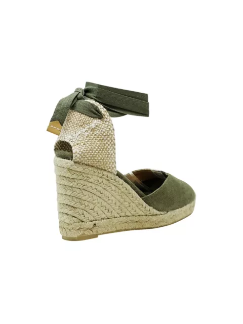 Castañer Castaner Canvas Chiara Olive Sandals Espadrilles 3