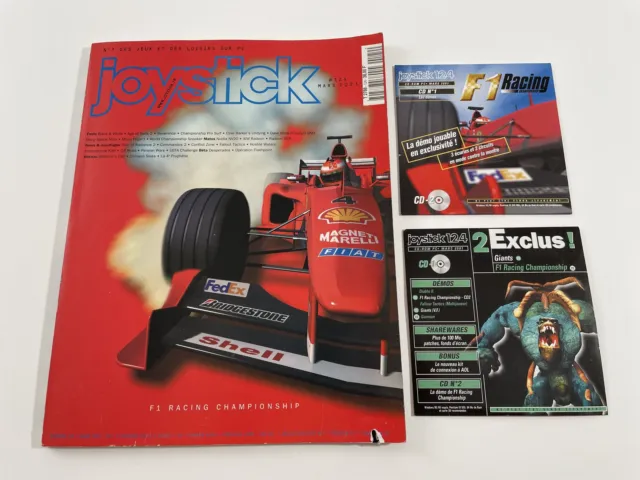Magazine Joystick N° 124 Mars 2001 FRA Excellent état