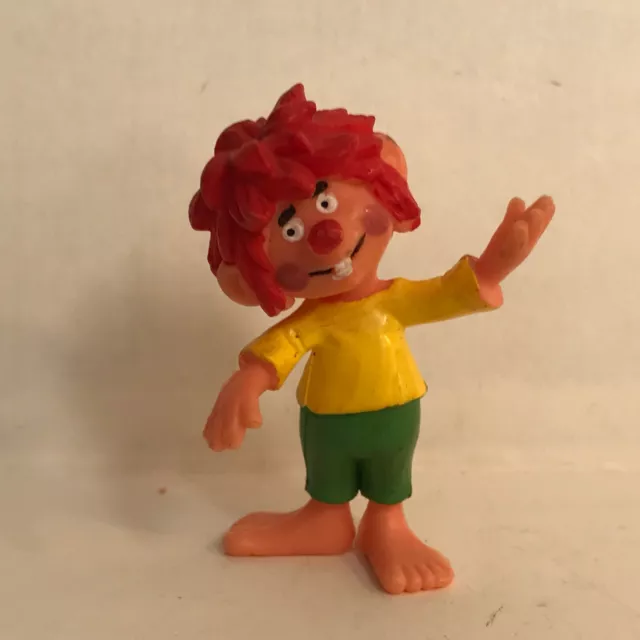 Figurine Ancienne Pvc Bande Dessinee Petit Lion En Short Pumuckl