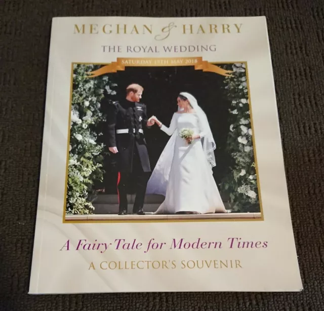 Prince Harry & Meghan The Royal Wedding 2018 Collector’s Souvenir Magazine