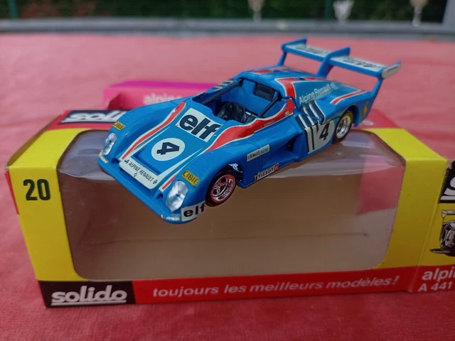 Miniature Renault Alpine A310 Bleue Solido Hi-Fi 1503 - Échelle 1/43 - Occasion Très Bon État