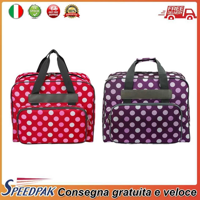 Oxford Cloth Large Capacity Crochet Kit Storage Bag Sewing Machine Tote Bags