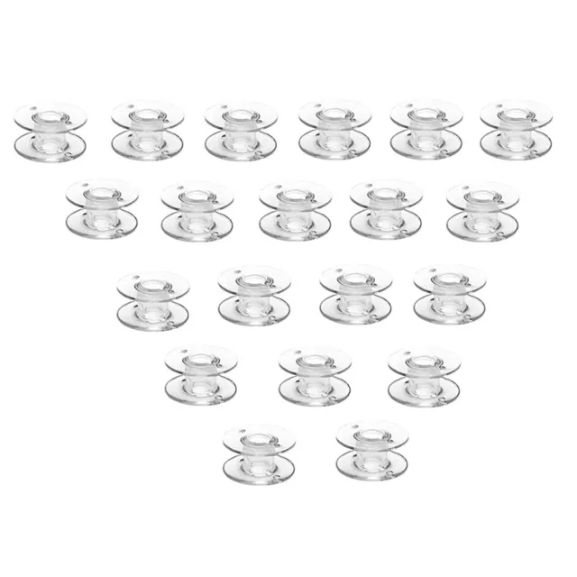 20 Pcs 2.1cm Bobbins for Sewing Machine Supplies Brother Spool