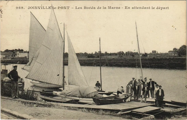 CPA JOINVILLE-le-PONT - LES BORDS DE LA MARNE (145646)