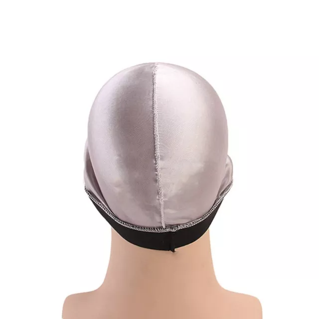 Elastic Men Durag Hats Breathable Multicolor Durag Cap Bonnet Wave Caps  Men 3