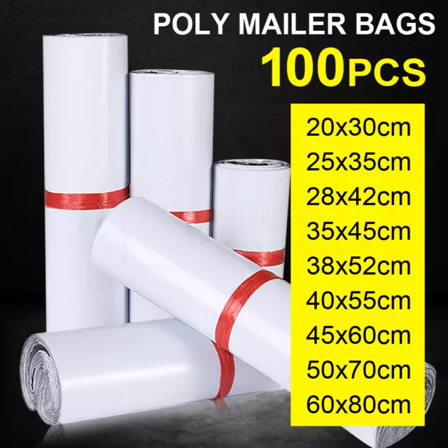 Poly Mailer Bags Mailing Satchel Plastic Courier Self Sealing Packing Shipping