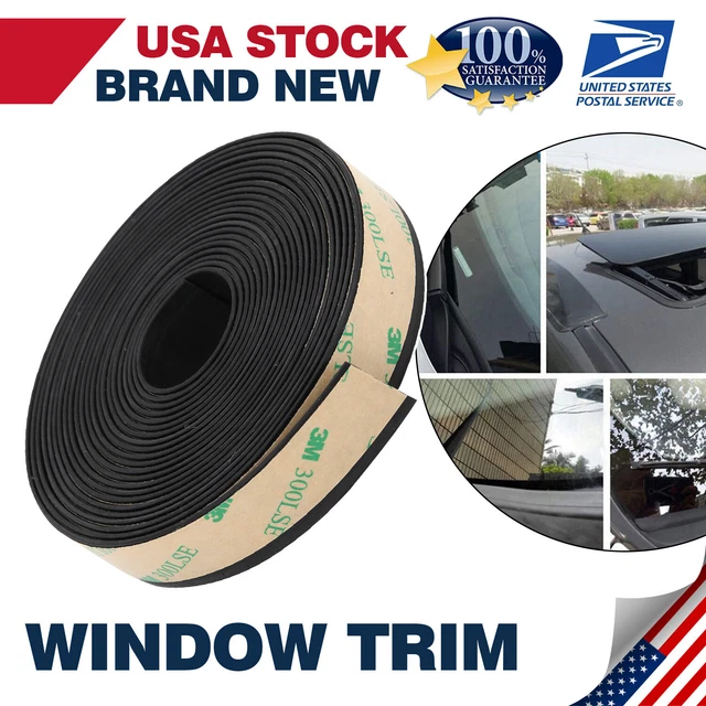 4M Seal Strip Front Rear Side Window Trim Edge Weatherstrip Guard For Chrysler e