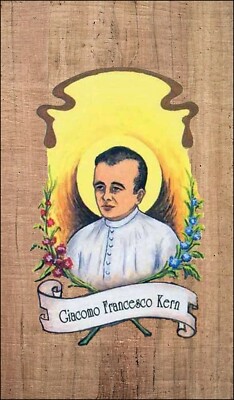 SANTINO HOLY CARD VENERATO FRANCESCO CAMACHO 