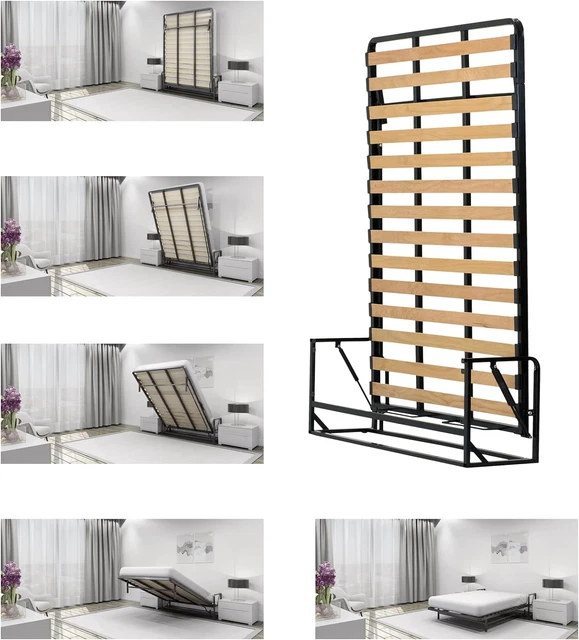 WALLBEDKING DOUBLE VERTICAL Classic Wall bed 4ft 6in x 6ft 3in 135cm x