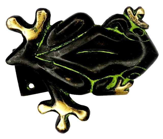 Frog Shape Door bell Antique Style Handmade Solid Brass Door Knocker Home Décor
