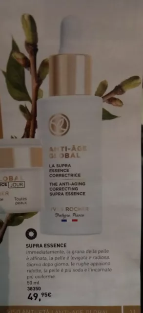 Siero anti-età Supra Essence -ANTI-AGE GLOBAL 48371 Yves Rocher 