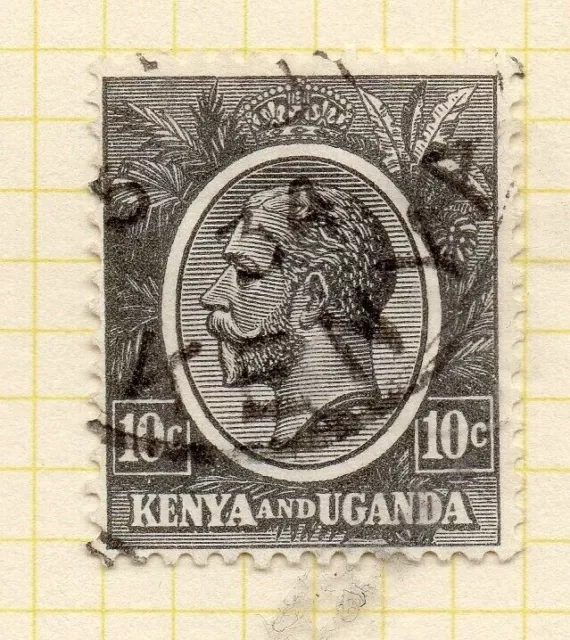Kenya Uganda 1922 Early Issue Fine Used 10c. NW-157019