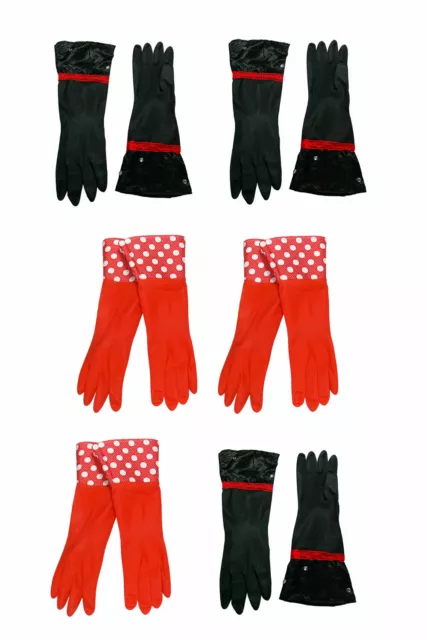 2 x Haushaltshandschuhe Latexhandschuhe Putzhandschuhe Arbeitshandschuhe Putzen