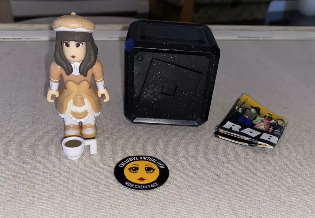 Roblox Celebrity Series 9 Mon Cheri Face Virtual Code And The Toy Black Box