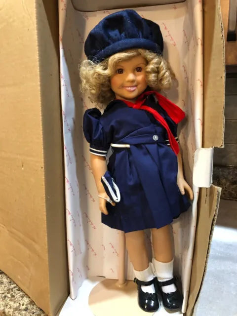 Shirley Temple Dress-Up Doll & 4 Outfits, Danbury Mint, Never Played With