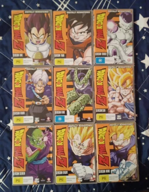 Dragon Ball Z: The Complete Uncut Series Season 1-9 (DVD