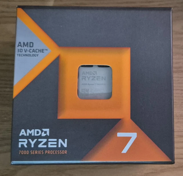 AMD RYZEN 7 7800X3D 4.2GHz 8 Core AM5 Processor, Excellent condition £ ...
