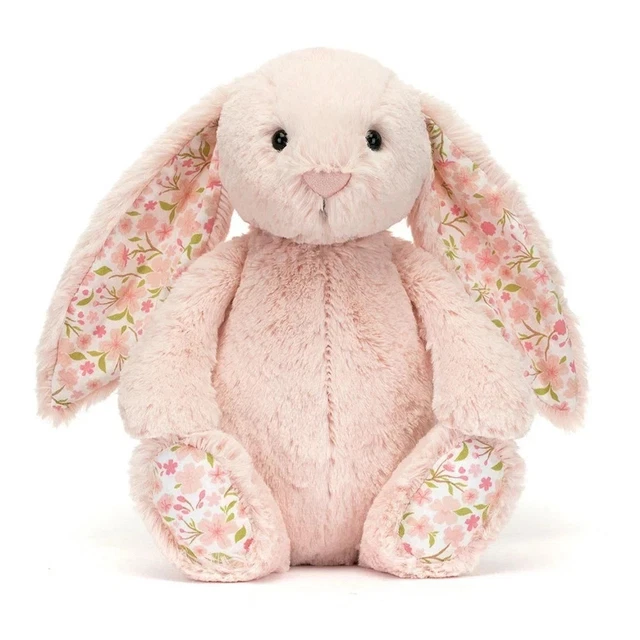 JELLYCAT BLOSSOM BLUSH Bunny “Cherry” Medium 30cm Plush Toy with Dust ...